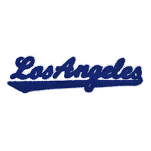 Load image into Gallery viewer, Varsity City Name Los Angeles in Multicolor Chenille Patch