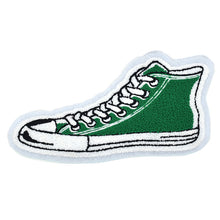 Load image into Gallery viewer, Sneaker Shoe in Multicolor Chenille Patch