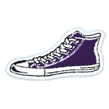 Load image into Gallery viewer, Sneaker Shoe in Multicolor Chenille Patch