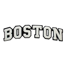 Load image into Gallery viewer, Varsity City Name Boston in Multicolor Chenille Patch