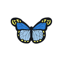Load image into Gallery viewer, Blue Butterfly Chenille Patch