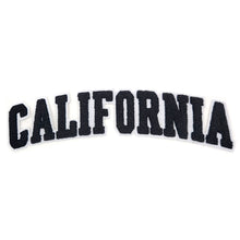 Load image into Gallery viewer, Varsity State Name California in Multicolor Chenille Patch

