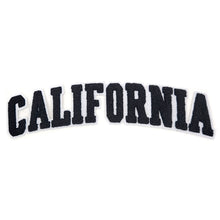 Load image into Gallery viewer, Varsity State Name California in Multicolor Chenille Patch