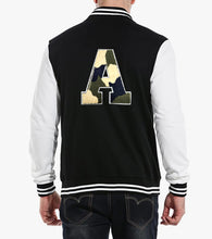 Load image into Gallery viewer, Letter Varsity Alphabets A to Z Camo Chenille & White Felt 8 Inch
