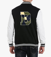 Load image into Gallery viewer, Letter Varsity Alphabets A to Z Camo Chenille & White Felt 8 Inch