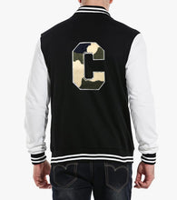 Load image into Gallery viewer, Letter Varsity Alphabets A to Z Camo Chenille & White Felt 8 Inch
