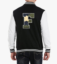 Load image into Gallery viewer, Letter Varsity Alphabets A to Z Camo Chenille & White Felt 8 Inch