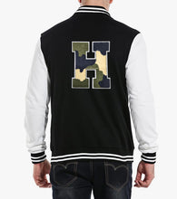 Load image into Gallery viewer, Letter Varsity Alphabets A to Z Camo Chenille & White Felt 8 Inch