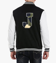 Load image into Gallery viewer, Letter Varsity Alphabets A to Z Camo Chenille & White Felt 8 Inch