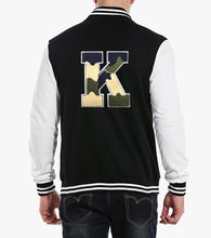 Load image into Gallery viewer, Letter Varsity Alphabets A to Z Camo Chenille & White Felt 8 Inch