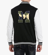 Load image into Gallery viewer, Letter Varsity Alphabets A to Z Camo Chenille & White Felt 8 Inch