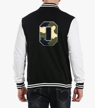 Load image into Gallery viewer, Letter Varsity Alphabets A to Z Camo Chenille & White Felt 8 Inch