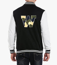 Load image into Gallery viewer, Letter Varsity Alphabets A to Z Camo Chenille & White Felt 8 Inch