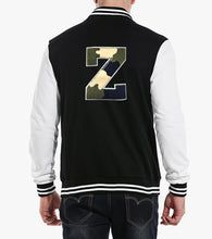 Load image into Gallery viewer, Letter Varsity Alphabets A to Z Camo Chenille & White Felt 8 Inch