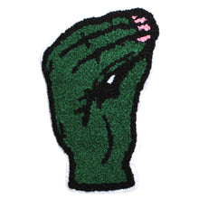Load image into Gallery viewer, Italian Hand Pinched Fingers Gesture in Multicolor Chenille Patch
