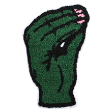 Load image into Gallery viewer, Italian Hand Pinched Fingers Gesture in Multicolor Chenille Patch