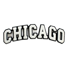 Load image into Gallery viewer, Varsity City Name Chicago in Multicolor Chenille Patch