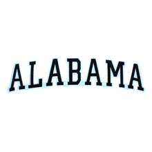 Load image into Gallery viewer, Varsity State Name Alabama in Multicolor Embroidery Patch