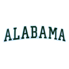 Load image into Gallery viewer, Varsity State Name Alabama in Multicolor Embroidery Patch