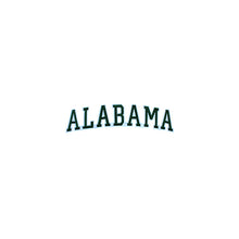 Load image into Gallery viewer, Varsity State Name Alabama in Multicolor Embroidery Patch