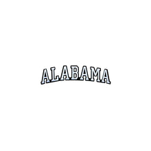 Load image into Gallery viewer, Varsity State Name Alabama in Multicolor Embroidery Patch
