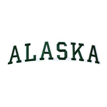 Load image into Gallery viewer, Varsity State Name Alaska in Multicolor Embroidery Patch