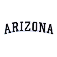 Load image into Gallery viewer, Varsity State Name Arizona in Multicolor Embroidery Patch