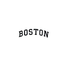 Load image into Gallery viewer, Varsity City Name Boston in Multicolor Embroidery Patch