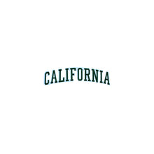 Load image into Gallery viewer, Varsity State Name California in Multicolor Embroidery Patch