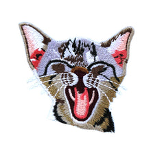 Load image into Gallery viewer, Cat Faces Embroidery Patch
