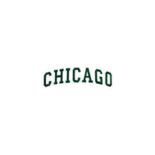 Load image into Gallery viewer, Varsity City Name Chicago in Multicolor Embroidery Patch
