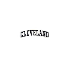 Load image into Gallery viewer, Varsity City Name Cleveland in Multicolor Embroidery Patch