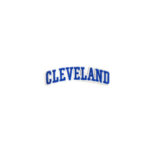 Load image into Gallery viewer, Varsity City Name Cleveland in Multicolor Embroidery Patch