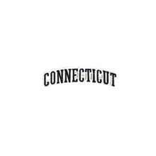 Load image into Gallery viewer, Varsity State Name Connecticut in Multicolor Embroidery Patch