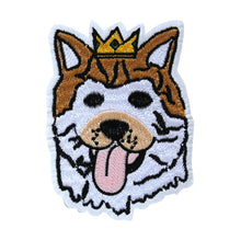 Load image into Gallery viewer, Pembroke Welsh Royal Corgi Dog Puppy Face Embroidery Patch