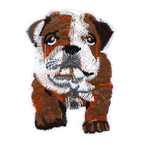 Dog Puppy Faces Embroidery Patch