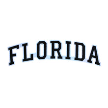 Load image into Gallery viewer, Varsity State Name Florida in Multicolor Embroidery Patch