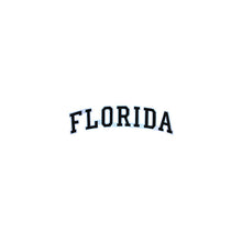 Load image into Gallery viewer, Varsity State Name Florida in Multicolor Embroidery Patch