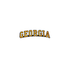 Load image into Gallery viewer, Varsity State Name Georgia in Multicolor Embroidery Patch