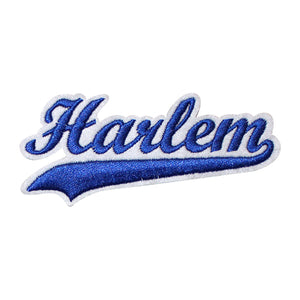 Varsity City Harlem Embroidery Patch in Multi Color