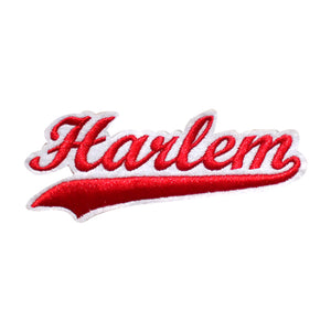 Varsity City Harlem Embroidery Patch in Multi Color