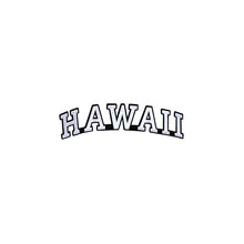 Load image into Gallery viewer, Varsity State Name Hawaii in Multicolor Embroidery Patch
