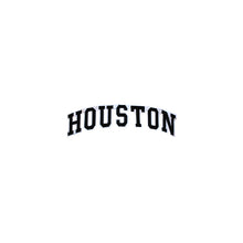 Load image into Gallery viewer, Varsity State Name Houston in Multicolor Embroidery Patch