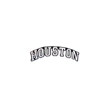 Load image into Gallery viewer, Varsity State Name Houston in Multicolor Embroidery Patch
