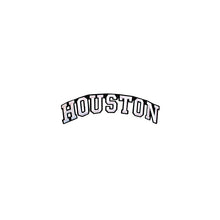 Load image into Gallery viewer, Varsity State Name Houston in Multicolor Embroidery Patch