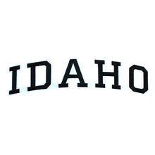 Load image into Gallery viewer, Varsity State Name Idaho in Multicolor Embroidery Patch
