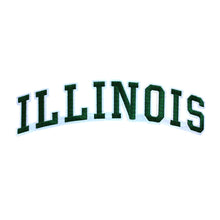Load image into Gallery viewer, Varsity State Name Illinois in Multicolor Embroidery Patch