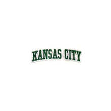 Load image into Gallery viewer, Varsity City Name Kansas City in Multicolor Embroidery Patch