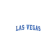 Load image into Gallery viewer, Varsity City Name Las Vegas in Multicolor Embroidery Patch
