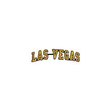 Load image into Gallery viewer, Varsity City Name Las Vegas in Multicolor Embroidery Patch